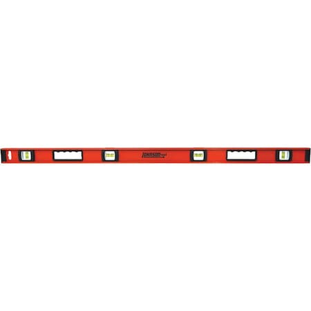 Johnson Level 48 In. Aluminum Heavy-Duty I-Beam Level 1253-4800